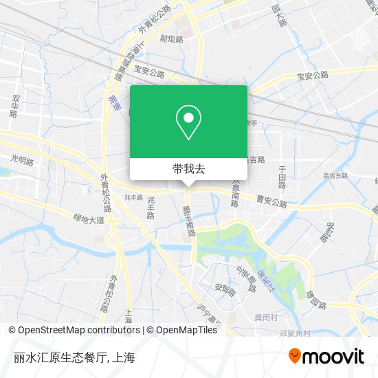 丽水汇原生态餐厅地图
