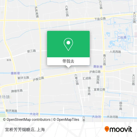 宣桥芳芳烟糖店地图
