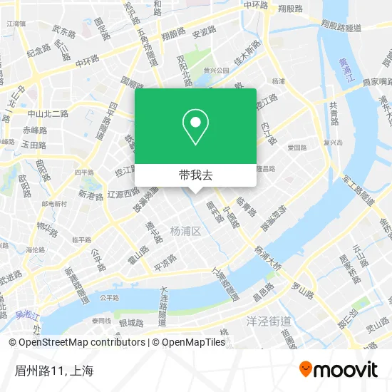眉州路11地图