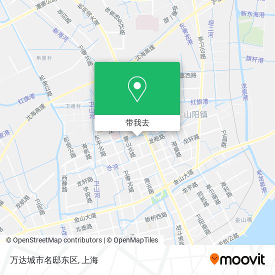 万达城市名邸东区地图