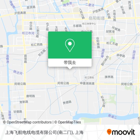 上海飞航电线电缆有限公司(南二门)地图