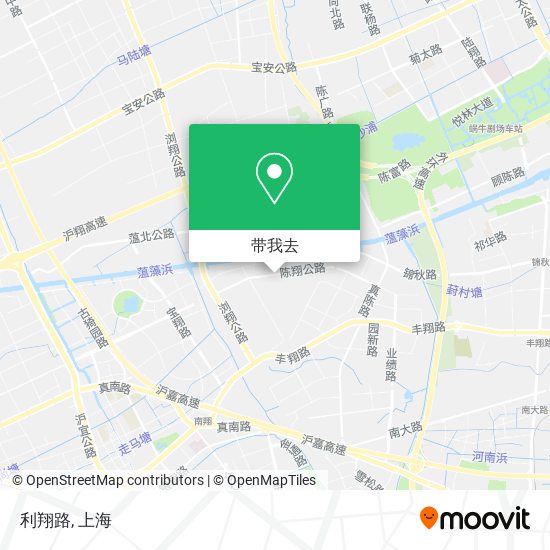 利翔路地图
