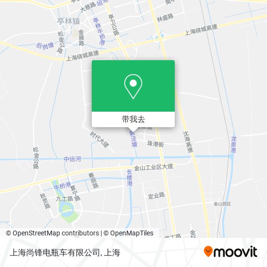 上海尚锋电瓶车有限公司地图