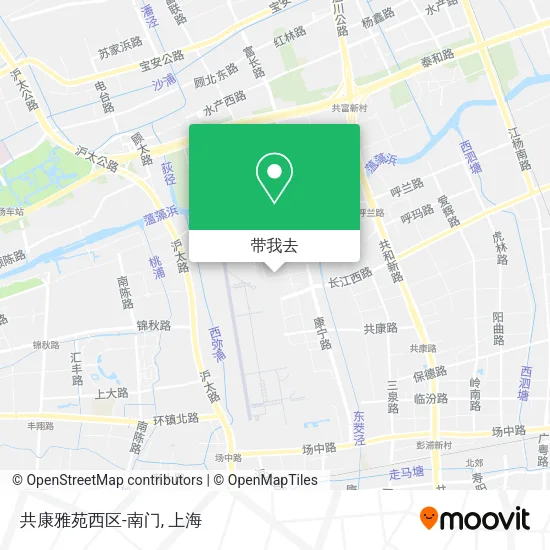 共康雅苑西区-南门地图