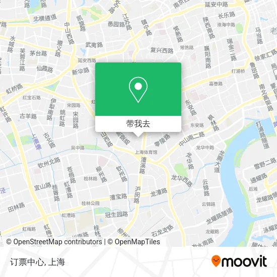 订票中心地图