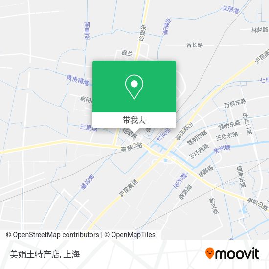 美娟土特产店地图