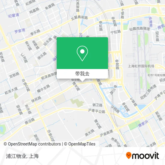 浦江物业地图