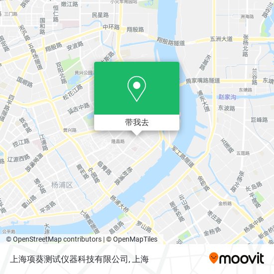 上海项葵测试仪器科技有限公司地图