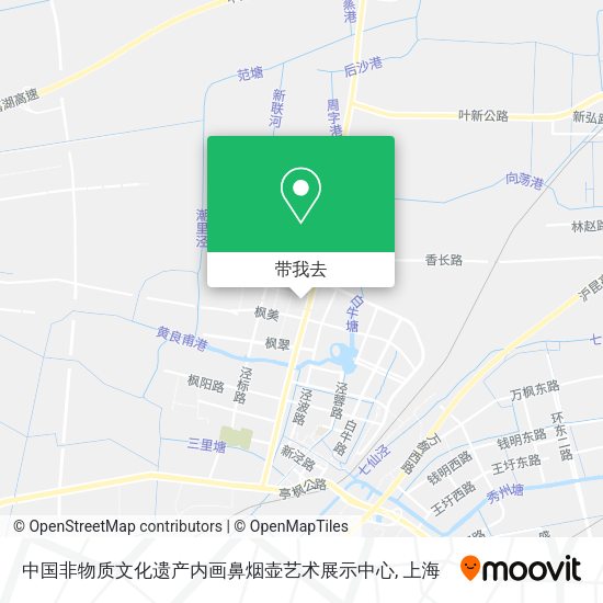 中国非物质文化遗产内画鼻烟壶艺术展示中心地图