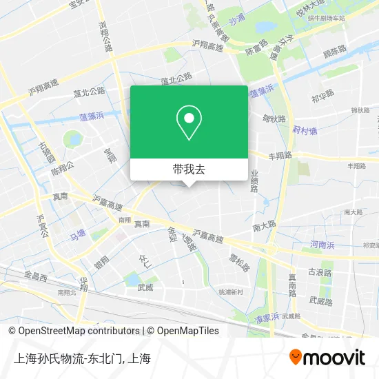 上海孙氏物流-东北门地图