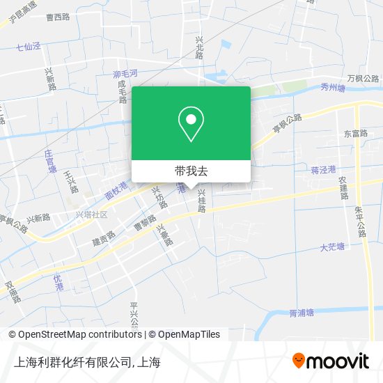 上海利群化纤有限公司地图