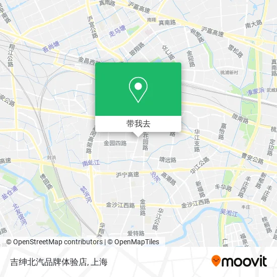 吉绅北汽品牌体验店地图