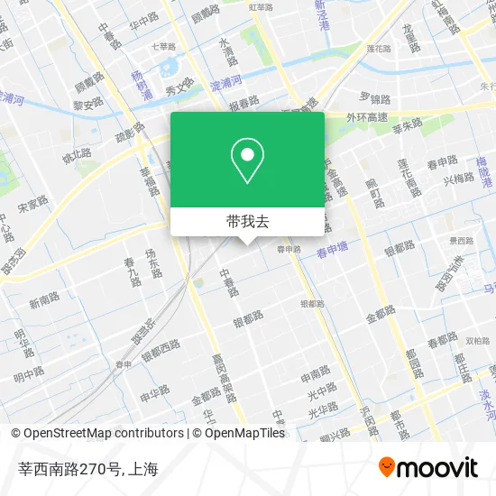 莘西南路270号地图