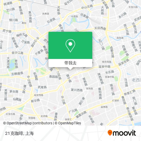21克咖啡地图