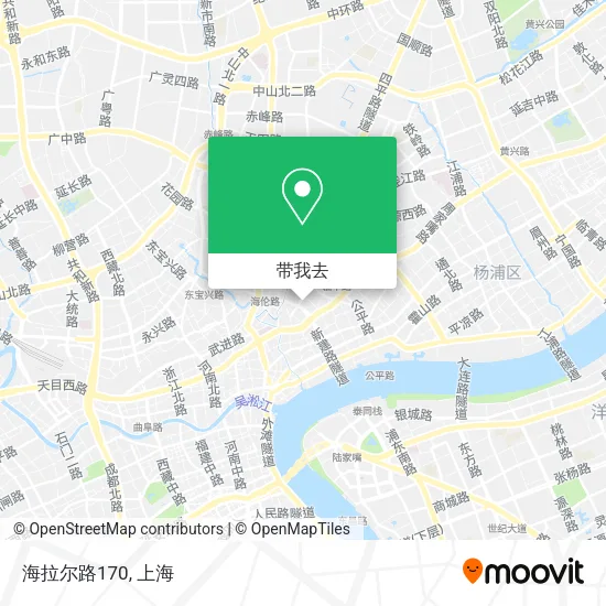 海拉尔路170地图