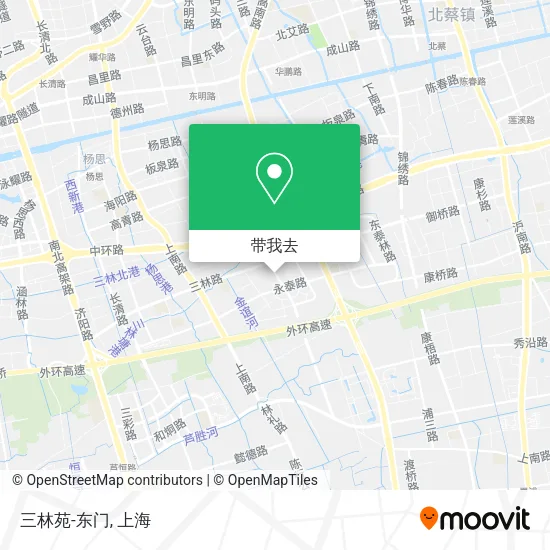 三林苑-东门地图