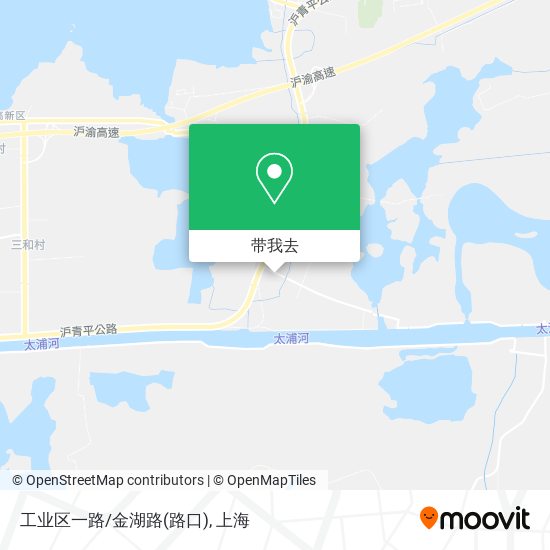 工业区一路/金湖路(路口)地图