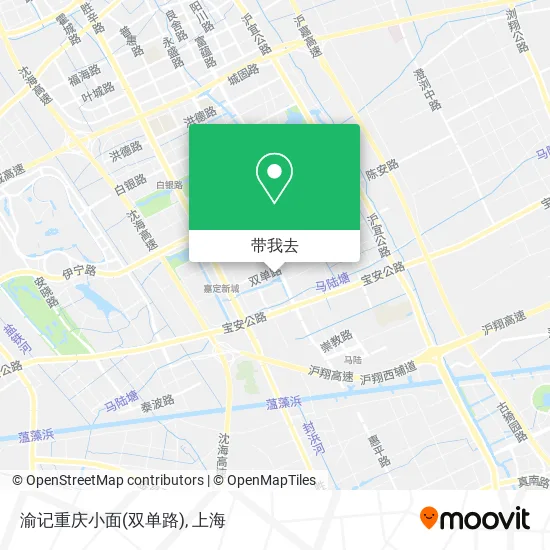 渝记重庆小面(双单路)地图