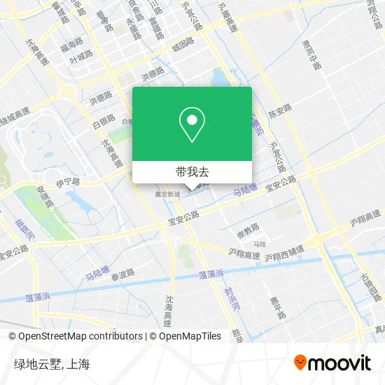 绿地云墅地图