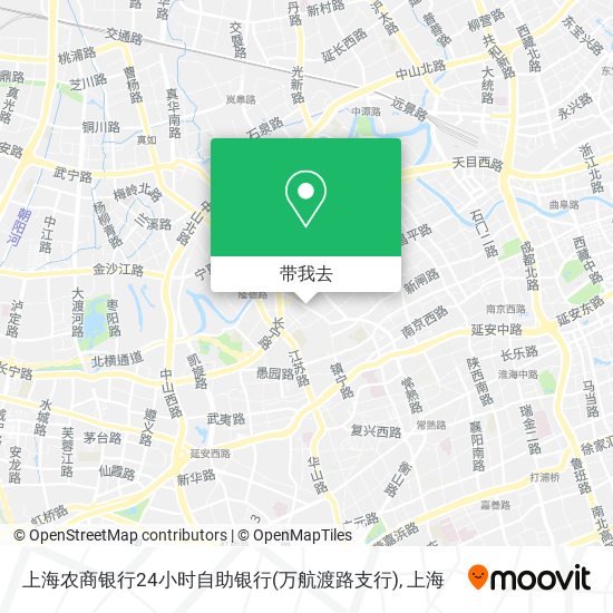 上海农商银行24小时自助银行(万航渡路支行)地图