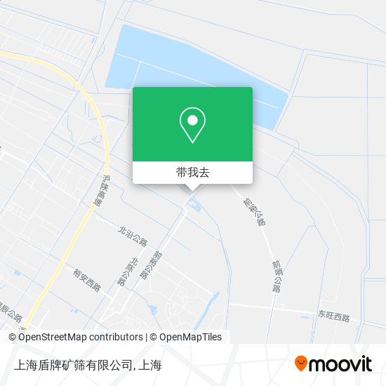 上海盾牌矿筛有限公司地图