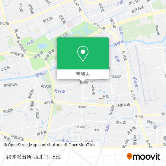 祁连派出所-西北门地图