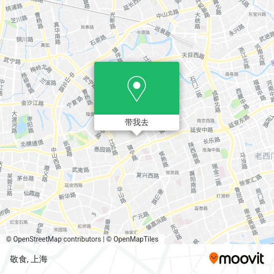 敬食地图
