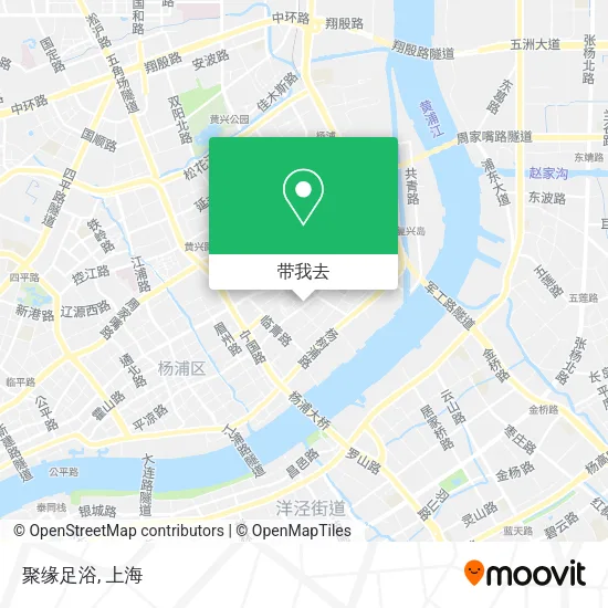 聚缘足浴地图