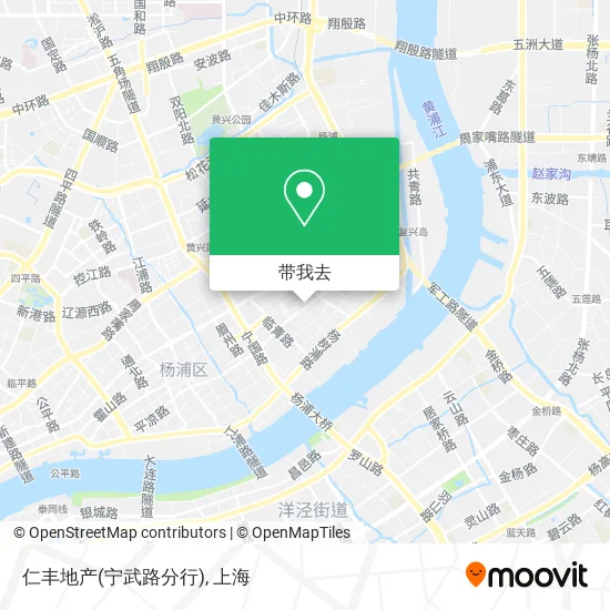 仁丰地产(宁武路分行)地图