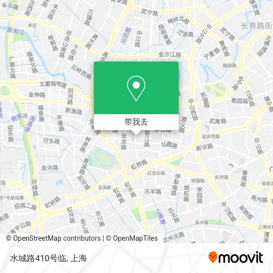 水城路410号临地图