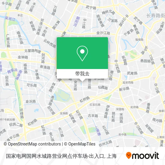 国家电网国网水城路营业网点停车场-出入口地图