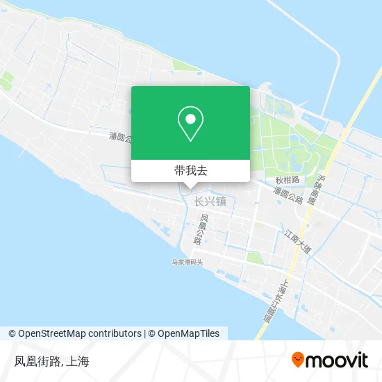 凤凰街路地图