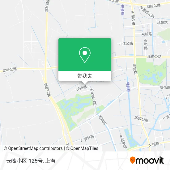 云峰小区-125号地图