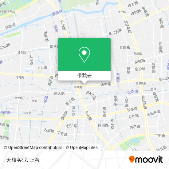 天枝实业地图