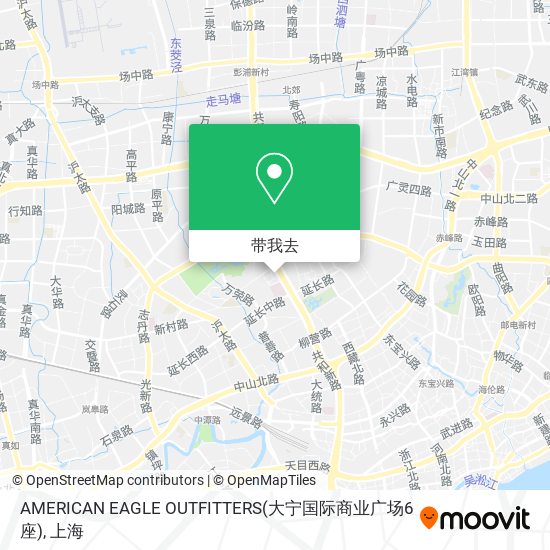 AMERICAN EAGLE OUTFITTERS(大宁国际商业广场6座)地图