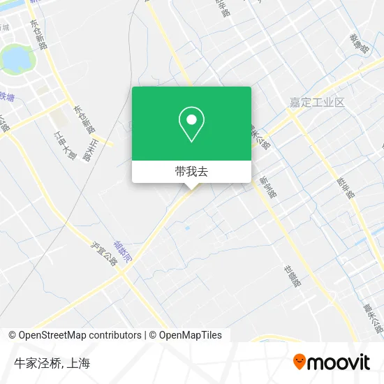 牛家泾桥地图