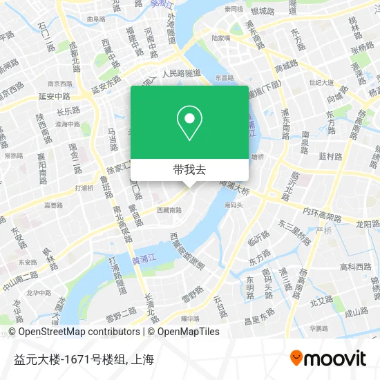 益元大楼-1671号楼组地图