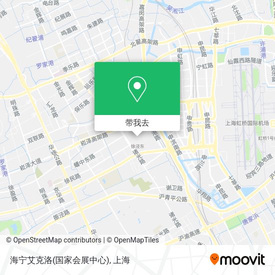 海宁艾克洛(国家会展中心)地图