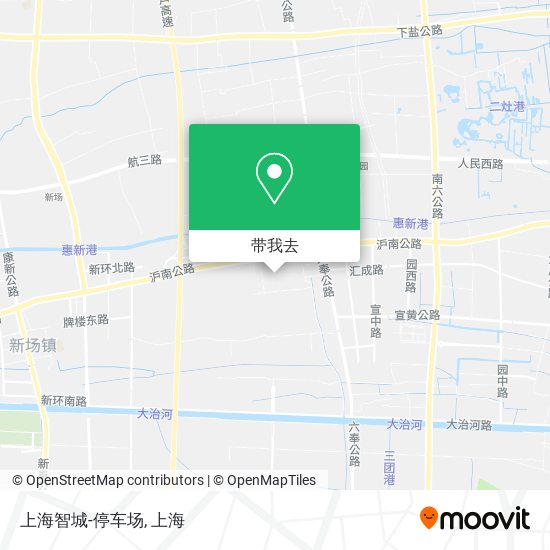 上海智城-停车场地图