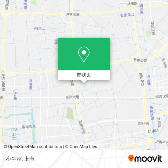 小牛泾地图