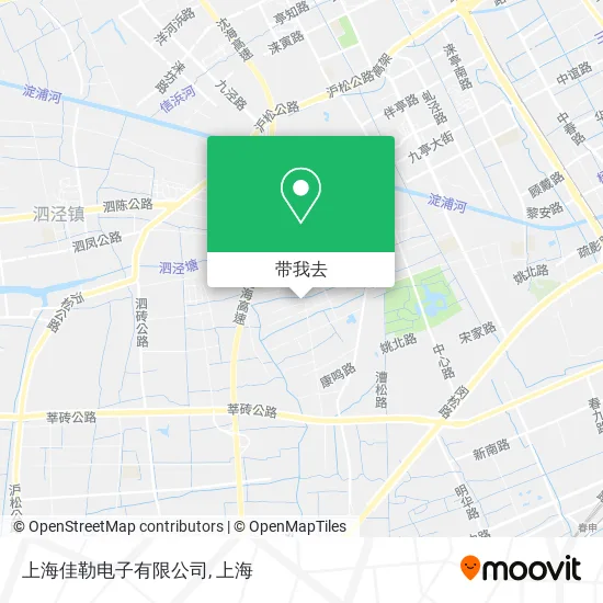 上海佳勒电子有限公司地图