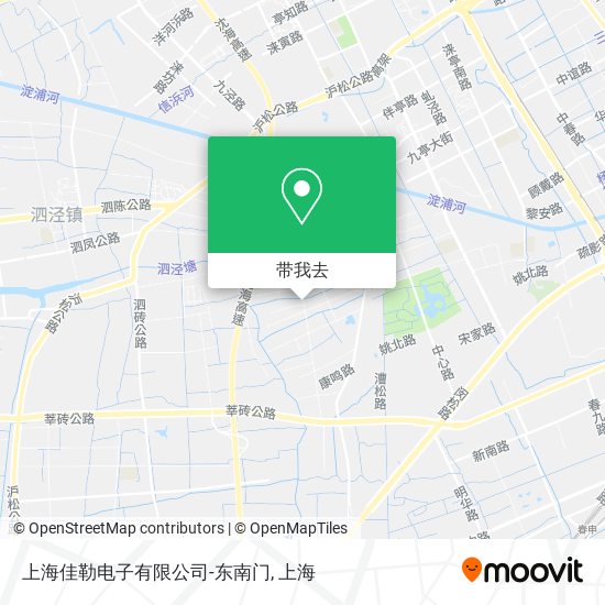 上海佳勒电子有限公司-东南门地图
