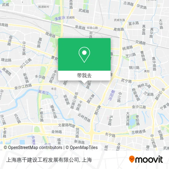 上海惠千建设工程发展有限公司地图