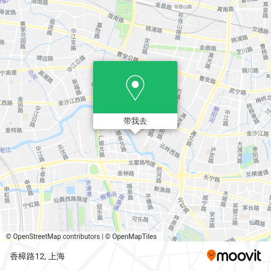 香樟路12地图