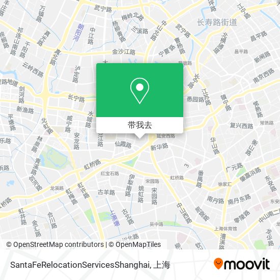 SantaFeRelocationServicesShanghai地图