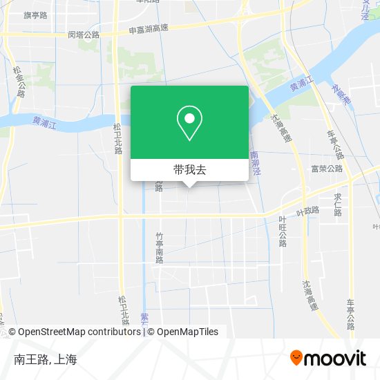 南王路地图