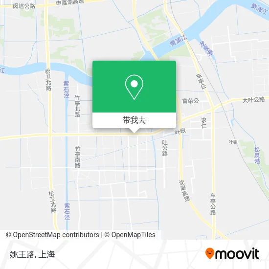 姚王路地图