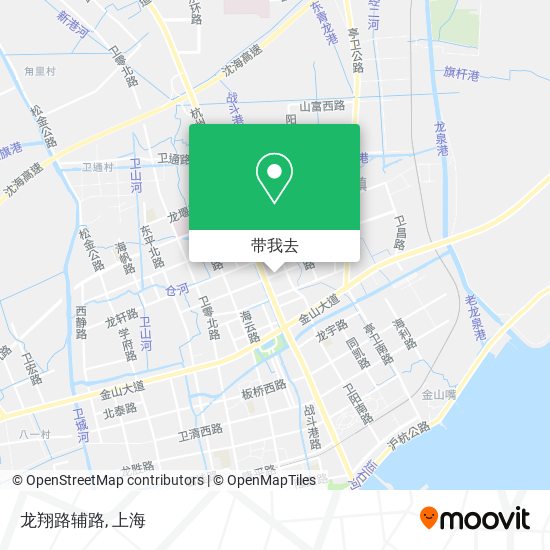 龙翔路辅路地图