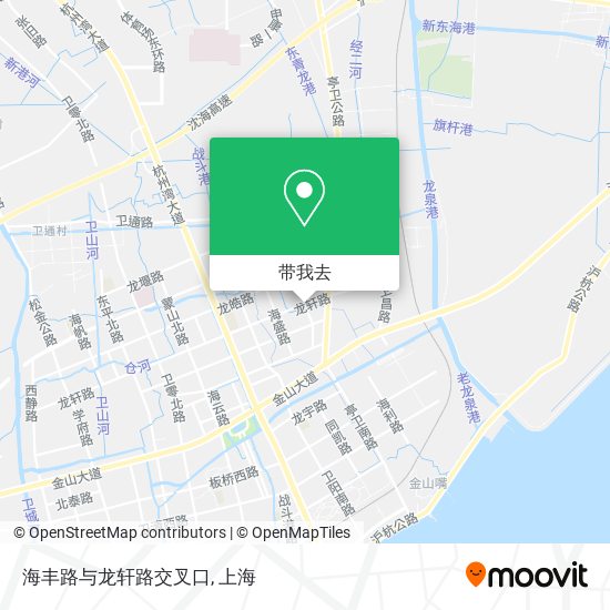 海丰路与龙轩路交叉口地图