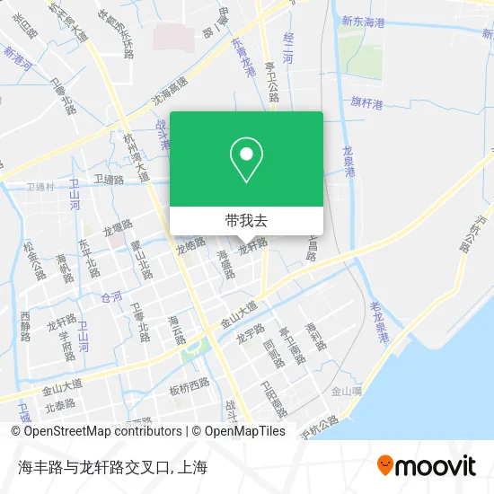 海丰路与龙轩路交叉口地图